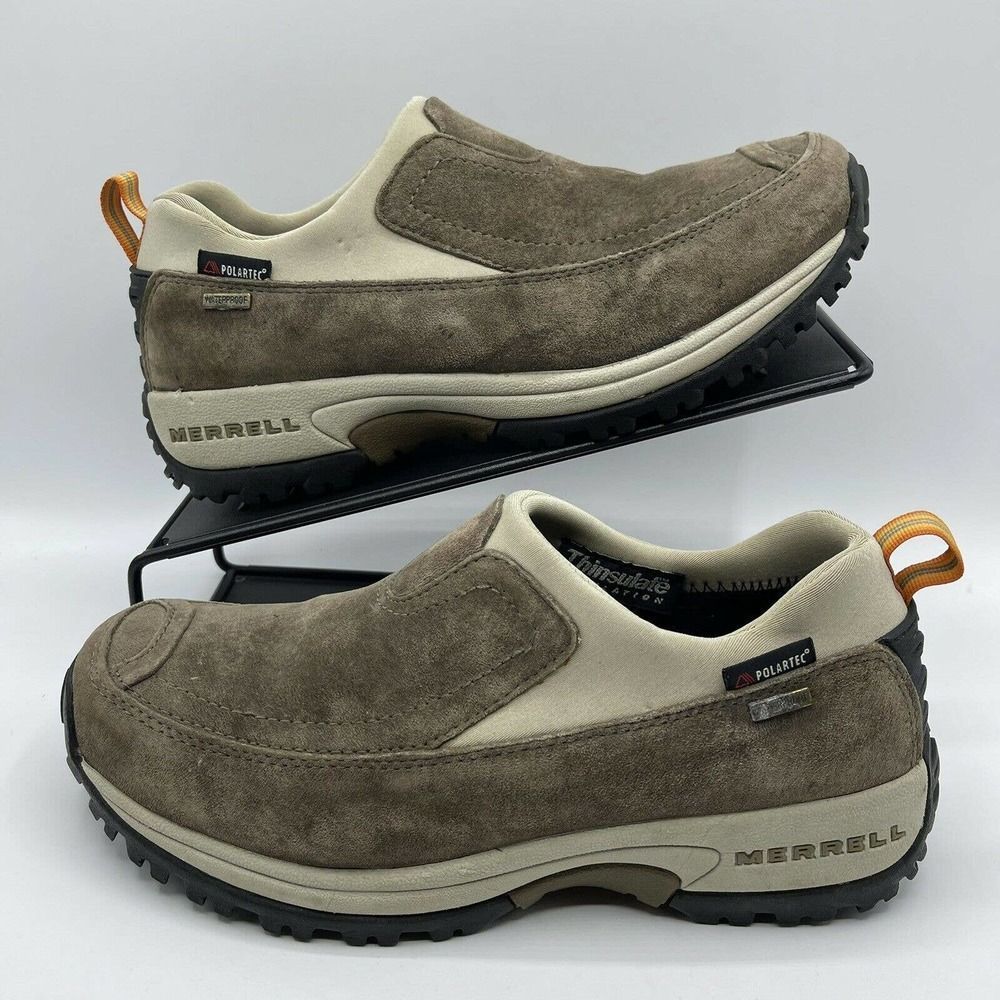 Women's Merrell Polartec Thinsulate Waterproof Slip On Shoes Size 9.5 Hiking